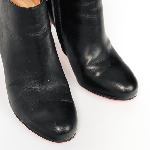 Christian Louboutin Black Ankle Boots - Picture 6 of 9